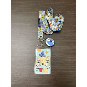 Loungefly Star Wars Darth Vader and Friends Beach Day Lanyard